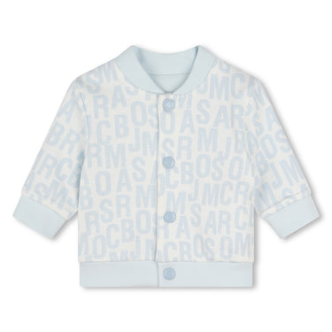 MARC JACOBS Set de pants con playera para bebe reversible azul